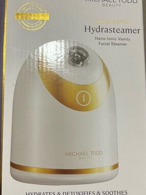 Michael Todd Hydrasteamer Nano Ionic Facial Steamer - White & Gold